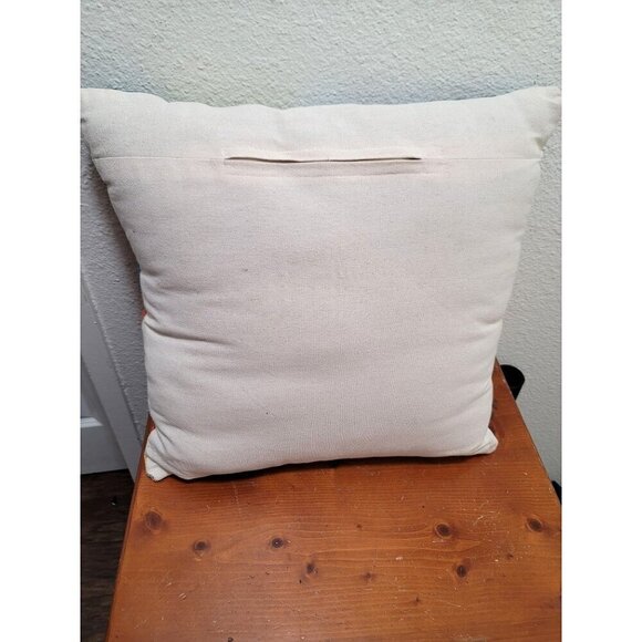 Colorful Geometric Pattern Throw Pillow Cover 18" x 18" Square Cushion Case - Picture 3 of 6